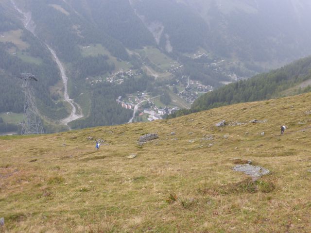Descent to Zinal