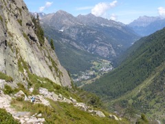 Warmup hike to Lac Blanc