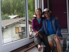 End of the Walker's Haute Route, St. Niklaus