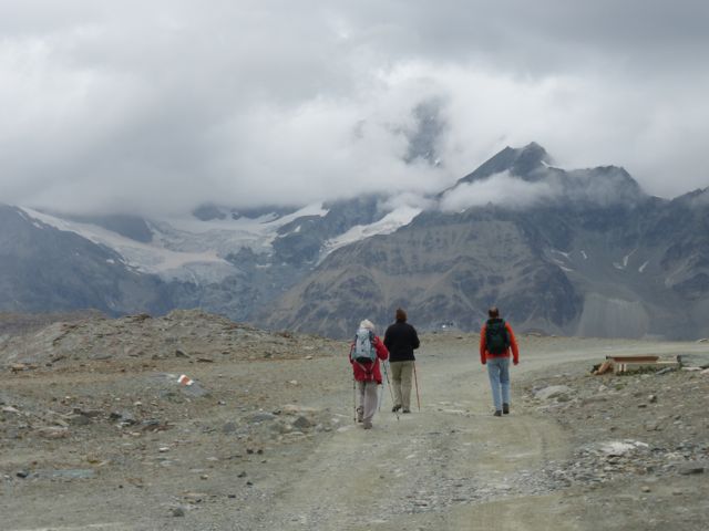 Matterhorn Glacier Trail from Trockener Steg