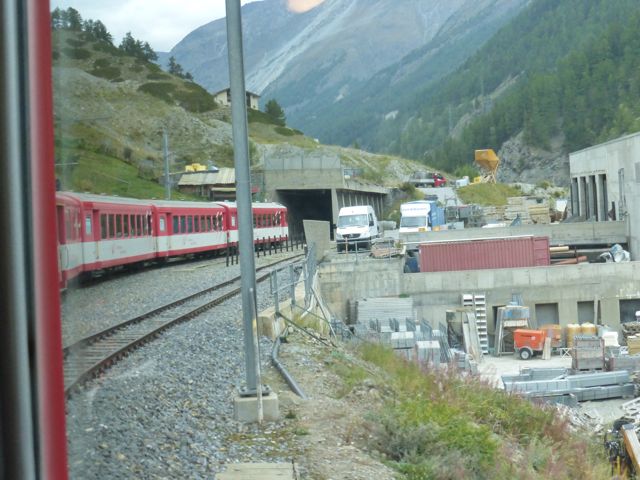 On our way to Saas Fee
