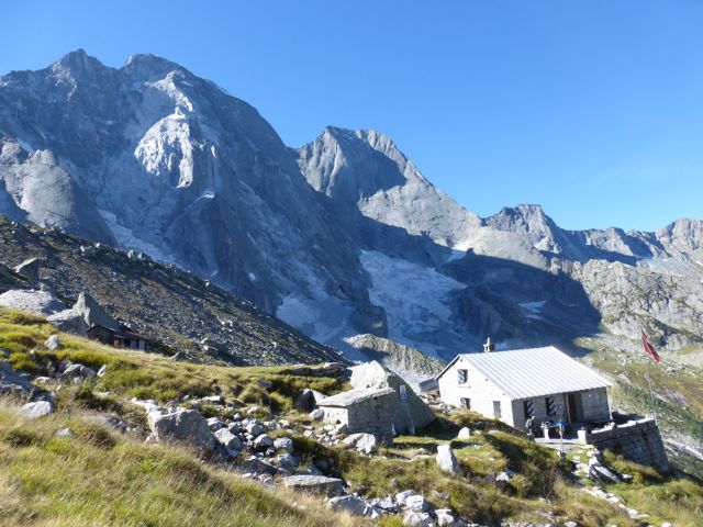 Morning, Sciora Hut