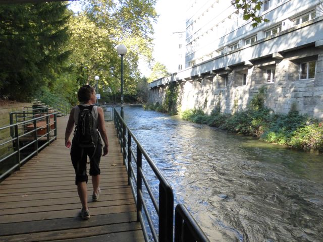 Canal walk, Zurich