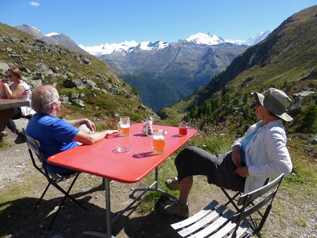 MonteRosa from Trift (our friend Al Peters with Jane)