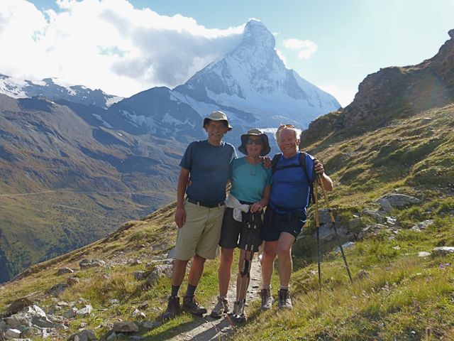 Happy hikers