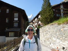 We arrive in Zermatt