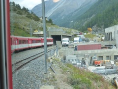 On our way to Saas Fee