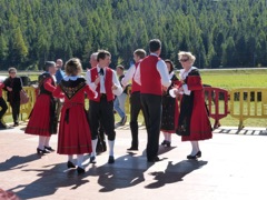 Local dancers, Celerina