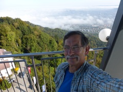100' up on the viewing platform, Uetliberg