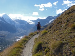 Al on the Höhbalmen trail