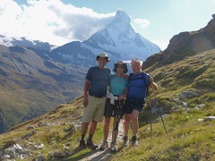 Happy hikers
